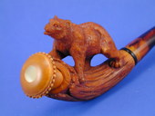 SMS Meerschaums - Cigarette Holder - Bear by Karahan