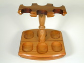 Pipe Rack - 3+3 Pipe - Teakwood
