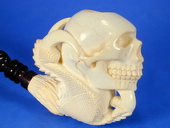 SMS Meerchaums - Rear Eagle Claw w/ Skull (003) by Yanik