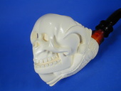 SMS Meerchaums - Rear Eagle Claw w/ Skull