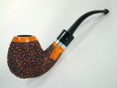 Rusticated Bent Freehand Sitter (011) by Mastro Beraldi