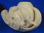 SMS Meerschaums - Claw with Fish by Baglan