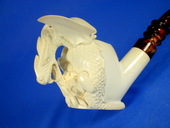 SMS Meerschaums - Sitting Dragon (003) by Ramazan
