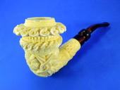 SMS Meerschaums - Private Collection - Calabash Deluxe Decorated by Sevket (04)