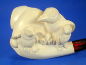 SMS Meerschaums - Penguins by S. Yanik