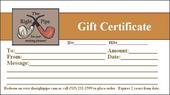 Gift Certificates<br> $15 and Up
