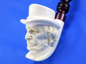 SMS Meerschaums - Private Collection - Abraham Lincoln by Munir Aydogu