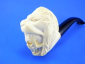 SMS Meerschaums - Skull in a Lion's Mouth - 129 - 01