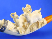 SMS Meerschaums - Private Collection - MOUNTAIN GOATS (04) by S. Yanik
