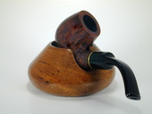 Pipe Rest Round - Single - Teak