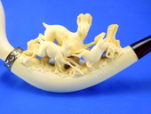 SMS Meerschaums - Private Collection - MOUNTAIN GOATS (01) by S. Yanik
