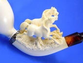 SMS Meerschaums - Private Collection - Stallions by S. Yanik (008)