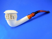 SMS Premium - Half-Bent CALABASH Deluxe - Smooth (001)