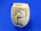 SMS Meerschaums -  Dragon Medallion by Yunus (002)