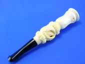 SMS Meerschaums - Cigarette Holder - Floral (05) by A. Govem