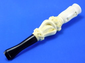 SMS Meerschaums - Cigarette Holder - Floral (07) by A. Govem