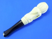 SMS Meerschaums - Cigarette Holder - Floral (08) by A. Govem