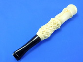 SMS Meerschaums - Cigarette Holder - Floral (10) by A. Govem