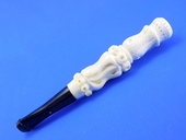 SMS Meerschaums - Cigarette Holder - Floral (01) by A. Govem