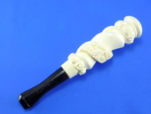 SMS Meerschaums - Cigarette Holder - Floral (02) by A. Govem