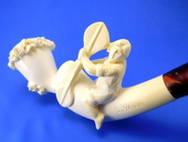 SMS Meerschaums - Private Collection - Paddler by S. Yanik (006)